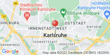 Wegbeschreibung - Google Maps anzeigen